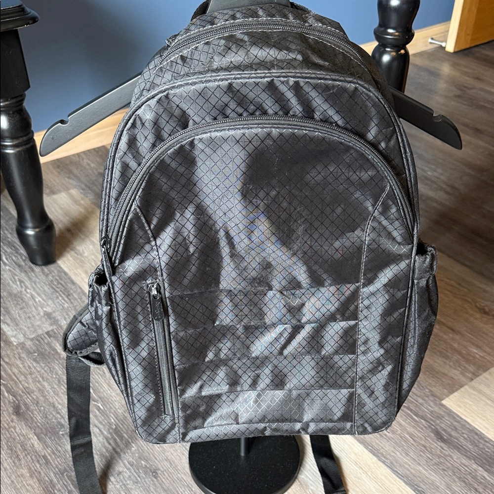 Thirty-one Black Quilted Backpack Full size